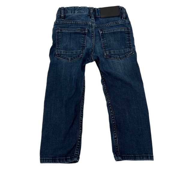 H&M &denim Super Stretch Slim Fit Jeans Size 1 1/2 - 2 Years Little Kids - Picture 3 of 9